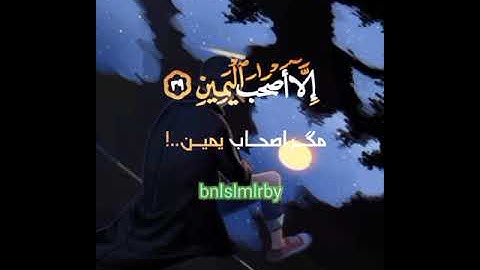 حالات واتس اب قرآن كريم #ياسر_الدوسري#ماسلككم في صقر