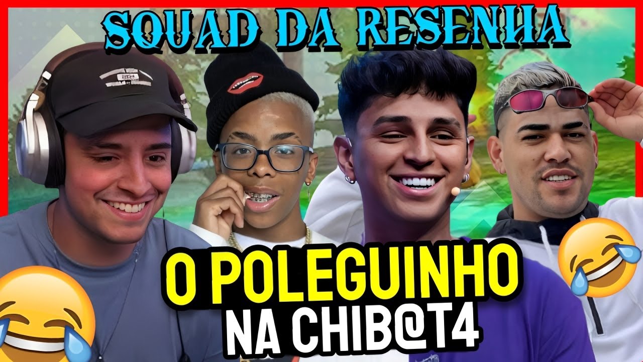 NOBRU E BOCA DEIXARAM CORINGA SEM GRAÇA COM A HISTORIA DO POLEGUINHO NA CHIB4T4 ! SQUAD DA RESENHA
