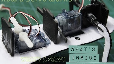 Servomechanism | How does a servo work?