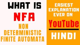 Non Deterministic Finite Automata ll Theory Of Computation ll Easiest Explanation Ever in Hindi
