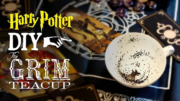 The Grim Teacup - Harry Potter DIY