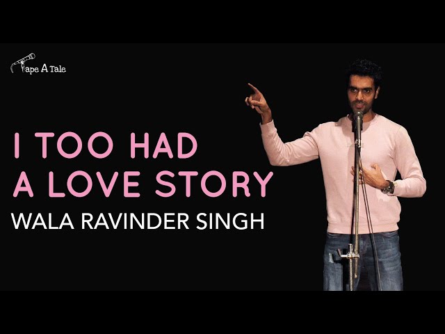 Ravinder singh’s first live storytelling on love, loss & success | Hindi Storytelling | Tape A Tale class=