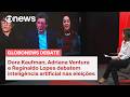 Dora Kaufman, Adriana Ventura e Reginaldo Lopes debatem inteligência artificial nas eleições