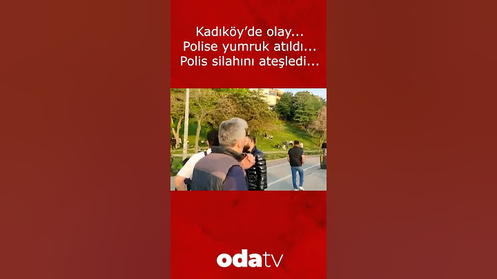 Polise yumruk atıldı, silahını ateşledi: Kadıköy'de olay #shorts