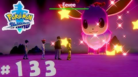 Pokemon Sword Shiny Dynamax Eevee Raid & Catch