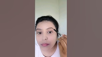 Easy Eyebrow Tutorial| #eyebrowtutorial #eyemakeup #makeuptutorial #trending #shorts #ytshorts #yt