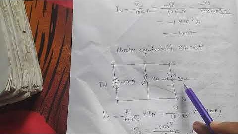 Problem  4.56 Norton Theorem