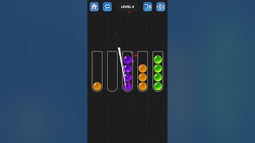 Ball Sort Puzzle by Guru Game: Levels 1, 2, 3, 4, 5