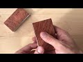 Wood Cigarette Case DIY review. (Cigarette holder)