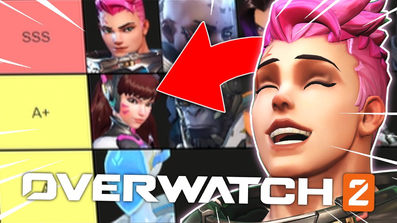 Overwatch 2 HERO TIER LIST from a PRO Tank player!