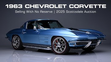 1963 Chevrolet Corvette Split-Window Custom Coupe - BARRETT-JACKSON 2025 SCOTTSDALE AUCTION