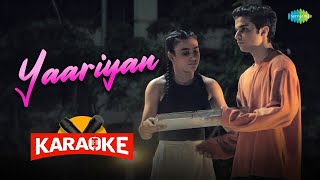 Yaariyan - Karaoke Song With Lyrics | Hai Junoon! | Javed Ali | Hassrat | Sanchit K | Adrija S