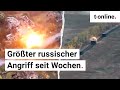 Feuerwelle in der Ostukraine: 35 Panzer rollen in die Nacht