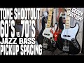 Jazz Basses - 60's vs 70's Pickup Spacing Geddy Lee Edition! - LowEndLobster Fresh Look