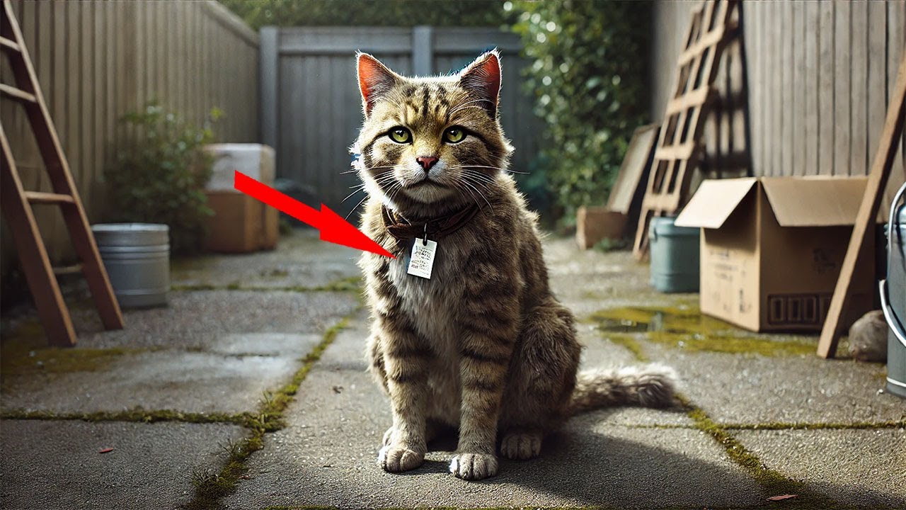 Missing Cat Returns After 3 Days With a Mysterious Note That Left Everyone Speechless