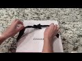 Chanel Unboxing - 21C Stole/Scarf In Black