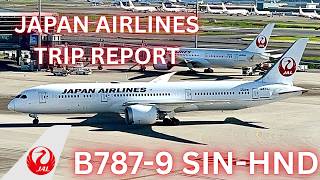 Japan Airlines Boeing 787 | Singapore to Tokyo | Trip Report