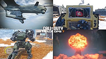 Call of Duty: Black Ops 7 - ALL Scorestreaks & Nuke Animations