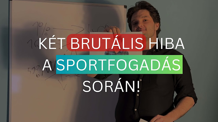 Ezért vagy VESZTESÉGES a sportfogadásban: Két óriási hiba amire sokan nem gondolnak!
