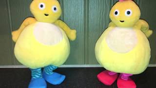 Chickadee and Chick - The Twirlywoos Belly Bump  - Soft Toy Video screenshot 4