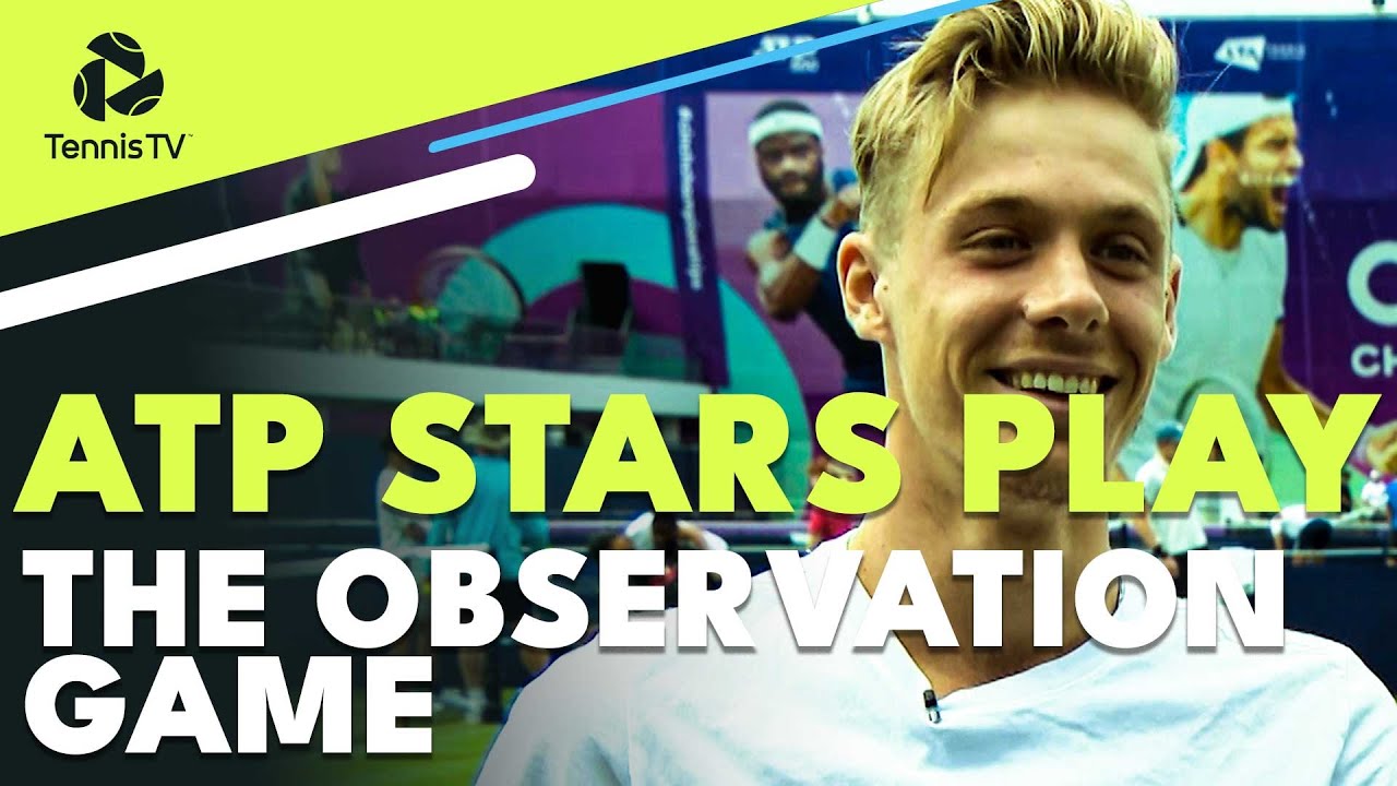 ATP Tennis Stars Play The Observation Game 👀