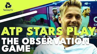 ATP Tennis Stars Play The Observation Game 👀 screenshot 1