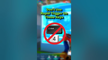 You Shouldn’t Use Rapid Trigger On These Keys #rapidtrigger #keyboard #wooting #valorant #halleffect