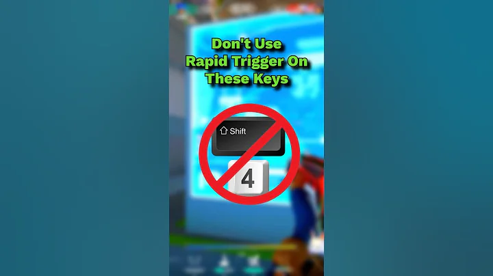 You Shouldn’t Use Rapid Trigger On These Keys #rapidtrigger #keyboard #wooting #valorant #halleffect