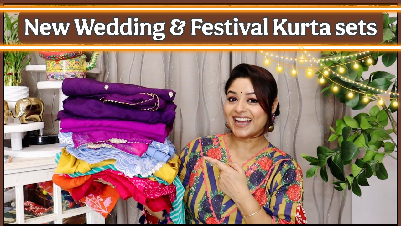 Must have Amazon kurta pant haul Holi puja  & wedding special haul @AmazonInOfficial with Vaishali 
