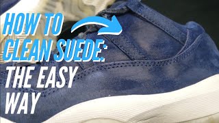 How To Clean Suede/Nubuck - The Easy Way!!! (SaTiSFyinG)