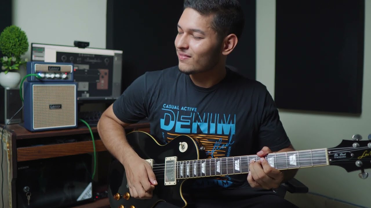 Improvising through Laney Ministack-B-Lion (Raw Tone)