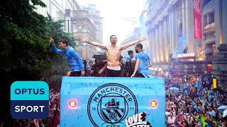 TREBLE WINNERS | Manchester City's full champions parade