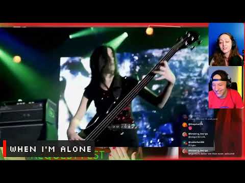 THE WARNING - WHEN I'M ALONE - LIVE - LUNARIO 2018 [REACTION]