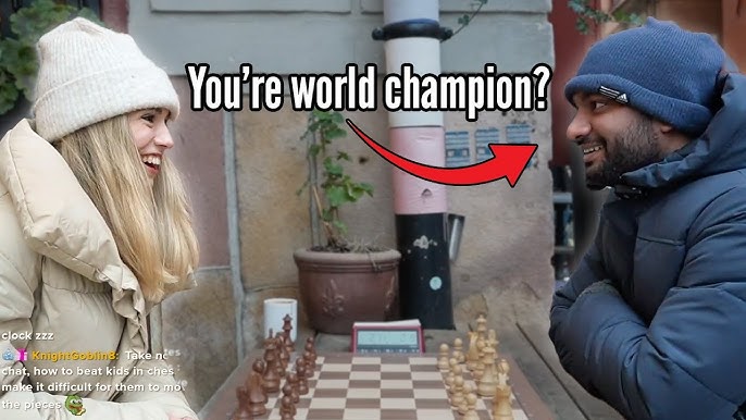 Anna Cramling and MVL playing in a bar in Paris rn : r/chess