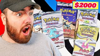 Opening HEAVY Vintage Neo Pokémon Packs! *$2000+*