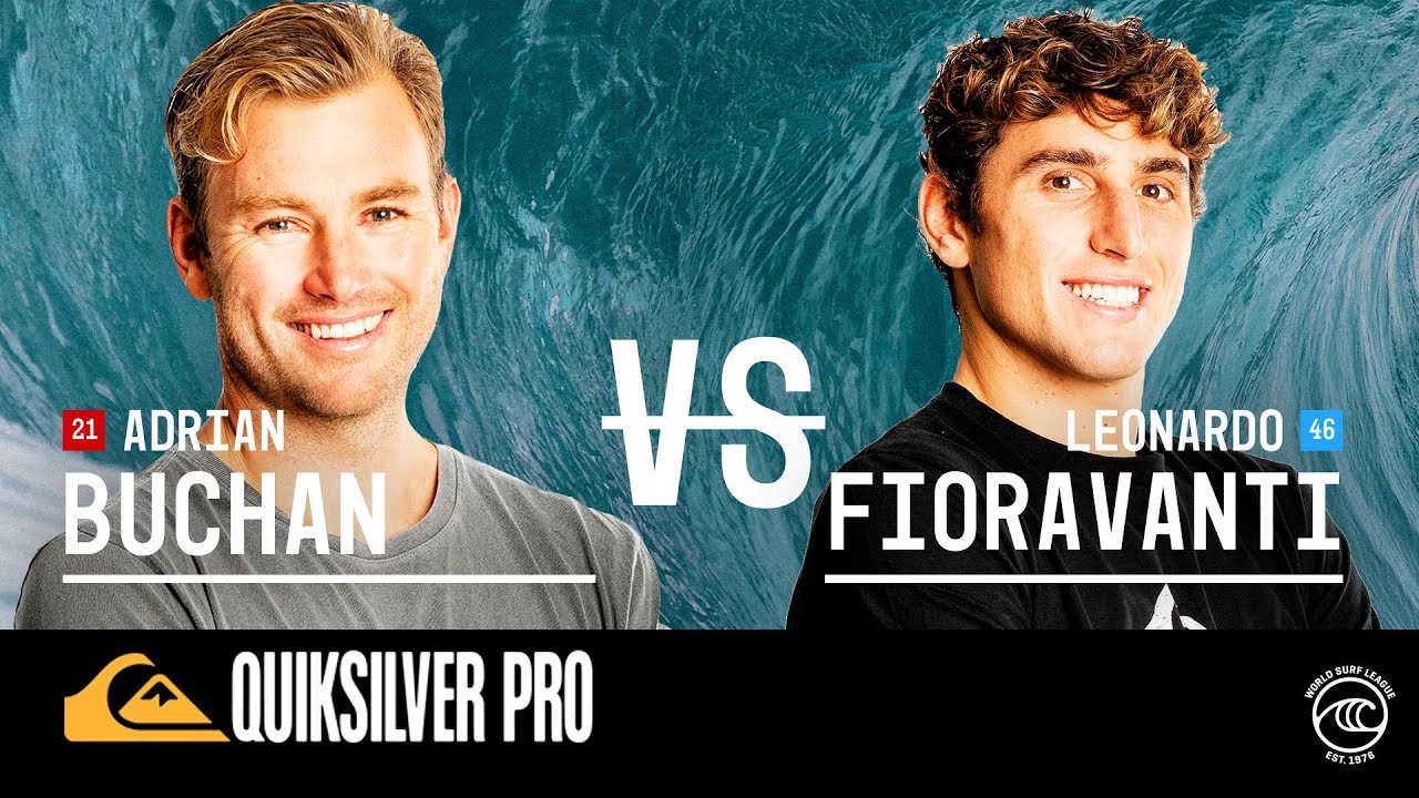 Adrian Buchan vs. Leonardo Fioravanti - Quarterfinals, Heat 3 - Quiksilver Pro France 2019