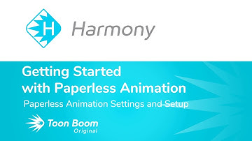How to setup Harmony for Paperless Animation