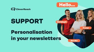 Personalised Newsletter Content: How to Use Placeholders | CleverReach Support
