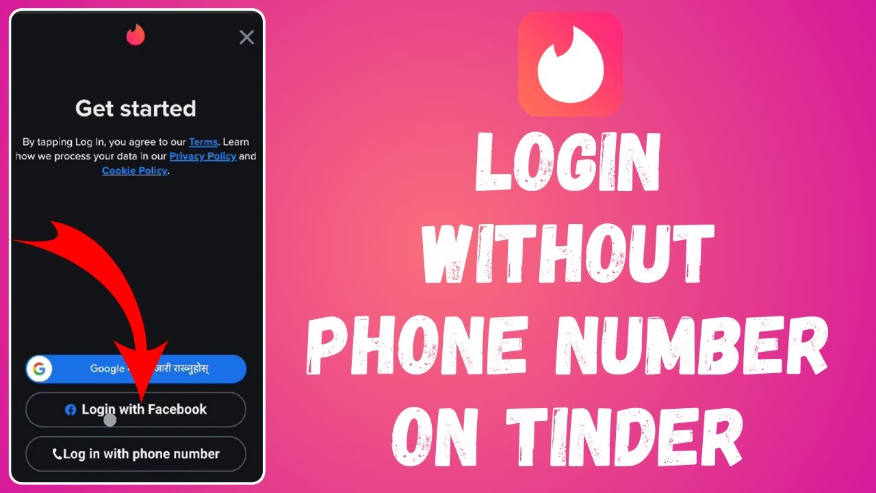 How to Login Without Phone Number on Tinder (2024) | Tinder Tutorial
