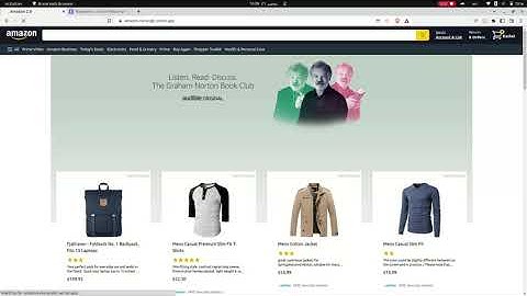 Amazon Clone NextJs/ReactJs, FireBase, oAuth (Google), TailwindCSS