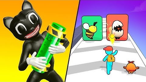 Monsters Lab | Monster Evolution Run Battle / All Level Gameplay: Android,iOS