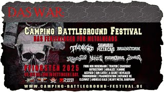 Das war das: Camping Battleground Tag 3: Danke dafür Diana!