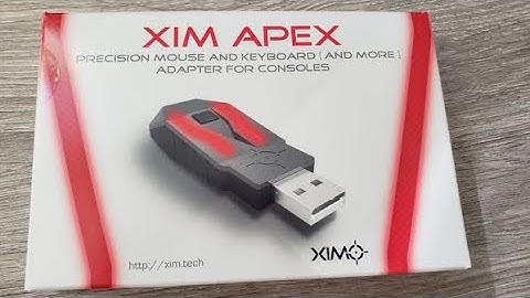 How to set up your XIM  Apex for Xbox and PS4