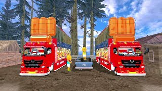 Upin dan Ipin Punya Truk Oleng Kembar Terbaru Super Besar Langsung Pasang Telolet Keren😁👍 ELTIVISION