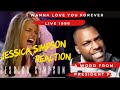 JESSICA SIMPSON | I WANNA LOVE YOU FOREVER | LIVE 1999 | REACTION VIDEO