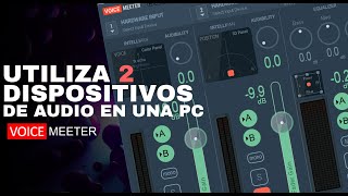 Como Conectar 2 Dispositivos de Audio en una PC | Voice Metter 2023