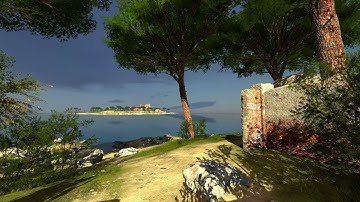 The Talos Principle Ambience - Rome - Distant shore - Wind sounds - Background music
