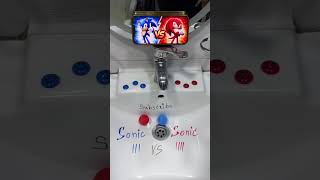 Blue VS Red Sonic Challenge #sonic #shorts