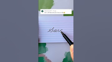 Sara - Learn to Write Your Name in Cursive