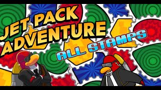 Jet Pack Adventure All Stamps Tutorial || Club Penguin Online